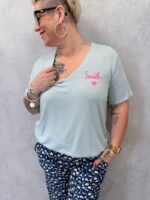 T-shirt sourire coloré