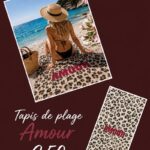 Tapis de plage Amour