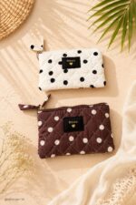 Pochette Coton à Pois