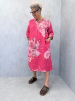 Robe fleurie en lin – Image 9