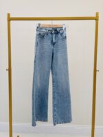 Jean Wide Leg avec Étoiles – Image 2