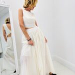 Jupe fluide en coton