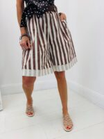 Short long rayé