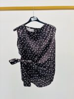 Top noué motif pois – Image 2