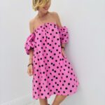 Robe épaules dénudées