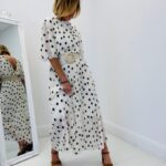 Robe motif pois