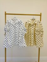 Chemise motif pois oversize – Image 2