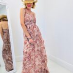 Robe Longue Bohème Imprimée