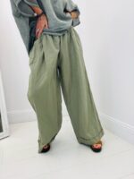 Pantalon taille élastique oversize – Image 5