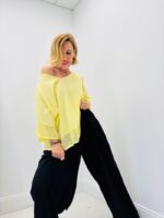 Pantalon taille élastique oversize – Image 4