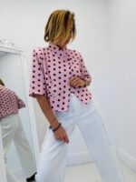 Veste blazer à pois