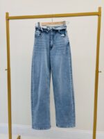 Jean Coupe Wide Leg Ceinture Retournée – Image 2