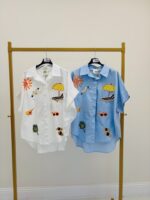 Chemise brodée oversize - Marque LIPANOI – Image 2