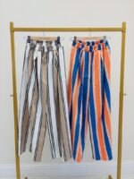 Pantalon élastique rayé – Image 2