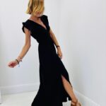 Robe col V