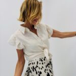 Chemise brodée