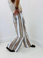 Pantalon élastique rayé – Image 4