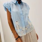 Chemise brodée