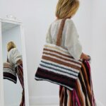 Sac coloré rayé