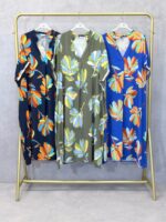 Robe ample imprimée fleurie – Image 2