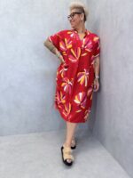 Robe ample imprimée fleurie – Image 5