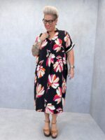 Robe ample imprimée fleurie