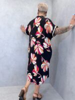Robe ample imprimée fleurie – Image 4