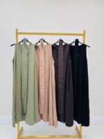 Robe évasée avec ceinture – Image 2