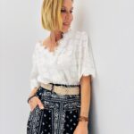 Chemise brodée