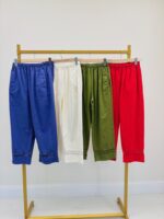 Pantalon taille élastique coupe courte – Image 2