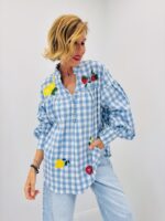Chemise vichy brodée – Image 8