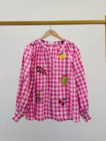 Chemise Vichy Brodée – Image 2