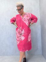Robe fleurie en lin – Image 8