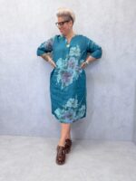 Robe fleurie en lin – Image 6