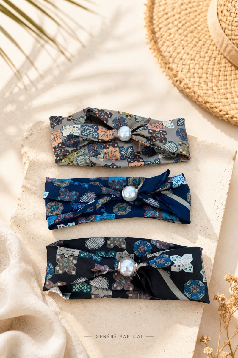 2E54A6F6-614B-49EF-A4A8-57BC9CDE5527 Foulard Aimanté – Image 1