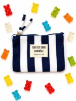 Pochette rayée élégante – Image 3