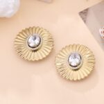 Boucles d'oreilles dorées