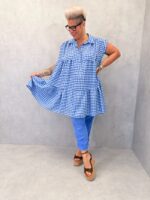 Tunique en Coton à Carreaux – Image 10
