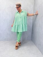 Tunique en Coton à Carreaux – Image 8
