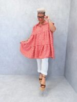Tunique en Coton à Carreaux – Image 6