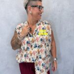 Chemise imprimée Hello Summer