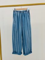 Pantalon rayé toile de Jean – Image 2