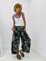 Pantalon large toile de Jean - Marque CORNER – Image 3