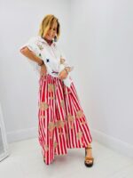 Chemise brodée en gaze de coton - Marque CORNER – Image 4
