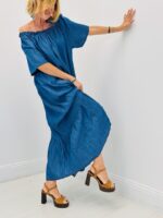 Robe col bardot – Image 4