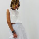 Top broderie anglaise