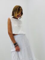 Top broderie anglaise