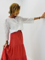 Chemise broderie anglaise