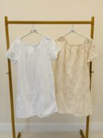 Robe Col Bardot Broderie Anglaise – Image 2