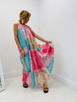 Robe fluide doublée